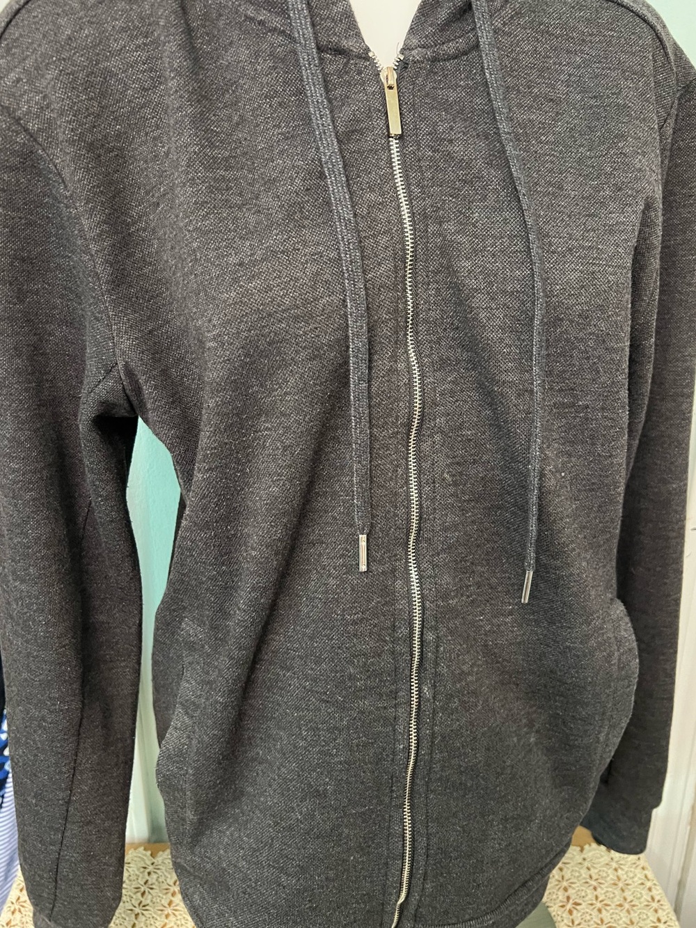Zara Zip-Front Hoodie